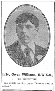 Private Owen Williams